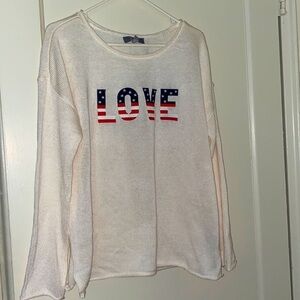 NWT marled love sweater size: XL